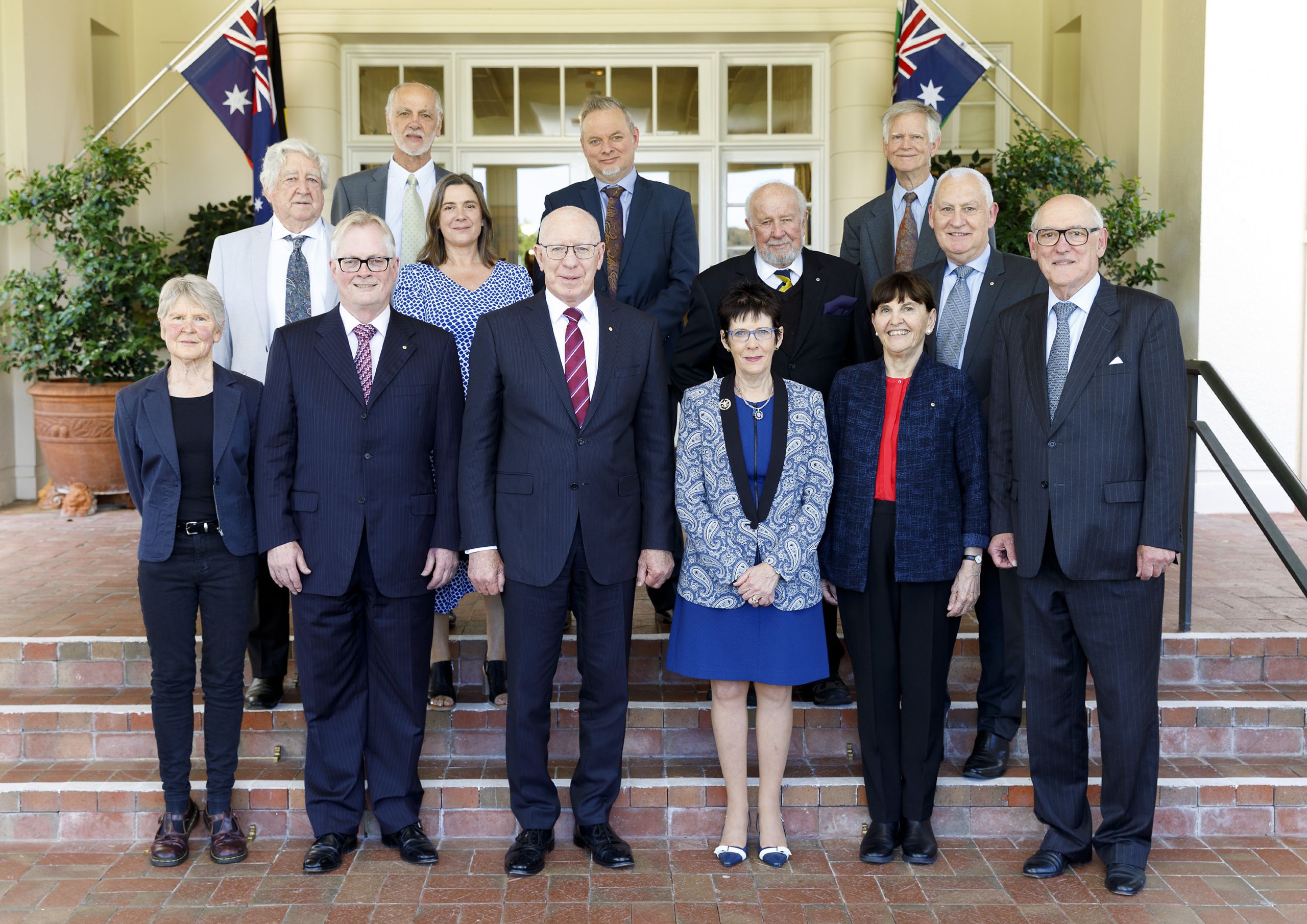 Royal Societies representatives at Government House Canberra