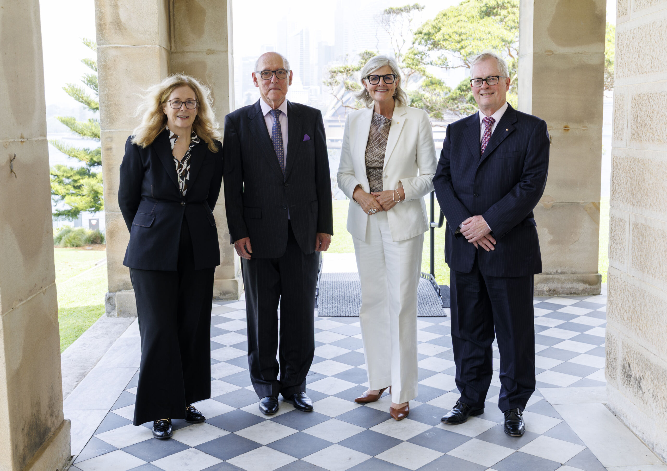 RSA President, Vice-President and Secretary with the Governor-General
